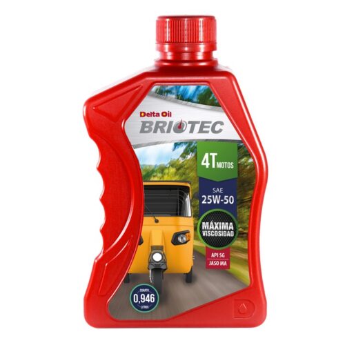 Briotec SAE 25w -50 API SG Jaso MA
